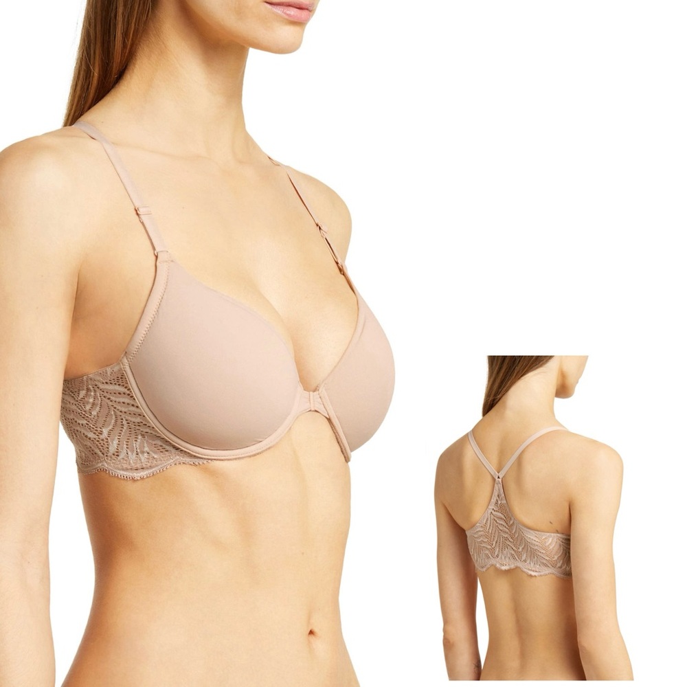 NATORI Lush Front Close Racerback T-Shirt Bra
